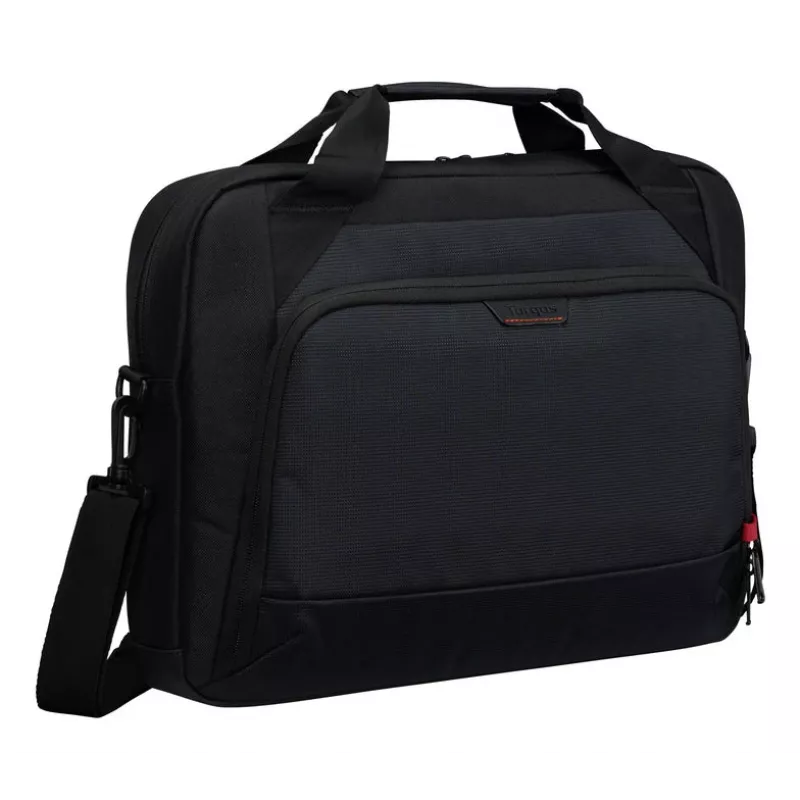 Targus EcoSmart 40.6 cm (16 cali) Aktówka Czarna, Czerwona