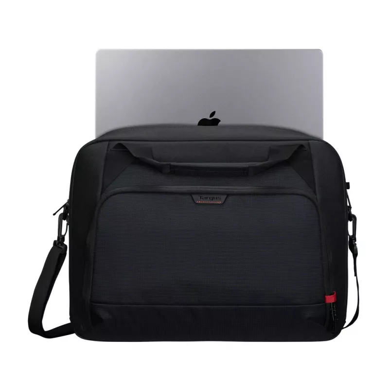 Targus EcoSmart 45,7 cm (18 cali) Aktówka Czarna, Czerwona