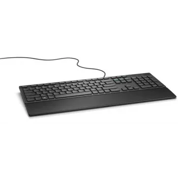 DELL Wired klawiatura - KB216 - French (AZERTY) - Czarny, Full-size (100%), Wired, USB, AZERTY, Czarny