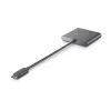 DELL Adapter USB-C na HDMI/DP z przelotowym zasilaniem, przewodowy, USB 3.2 Gen 2 (3.1 Gen 2) Type-C, czarny, 3840 x 2160 pikseli, Dell, 3840 x 2160 pikseli