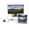 DELL Adapter USB-C na HDMI/DP z przelotowym zasilaniem, przewodowy, USB 3.2 Gen 2 (3.1 Gen 2) Type-C, czarny, 3840 x 2160 pikseli, Dell, 3840 x 2160 pikseli