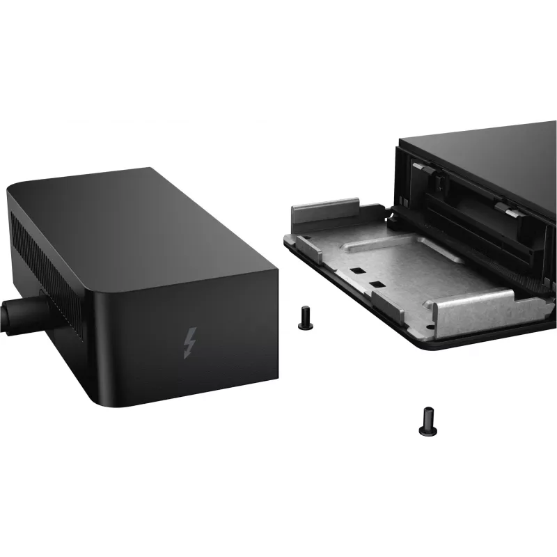 DELL Thunderbolt™ Dock – WD22TB4, Docking, Thunderbolt, 10,100,1000 Mbit/s, Czarny, 5120 x 2880 pikseli, DC