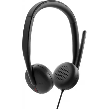 DELL Pro Wired Headset - WH3024, przewodowy, rozmowy/muzyka, 20–20000 Hz, 110 g, zestaw słuchawkowy, czarny