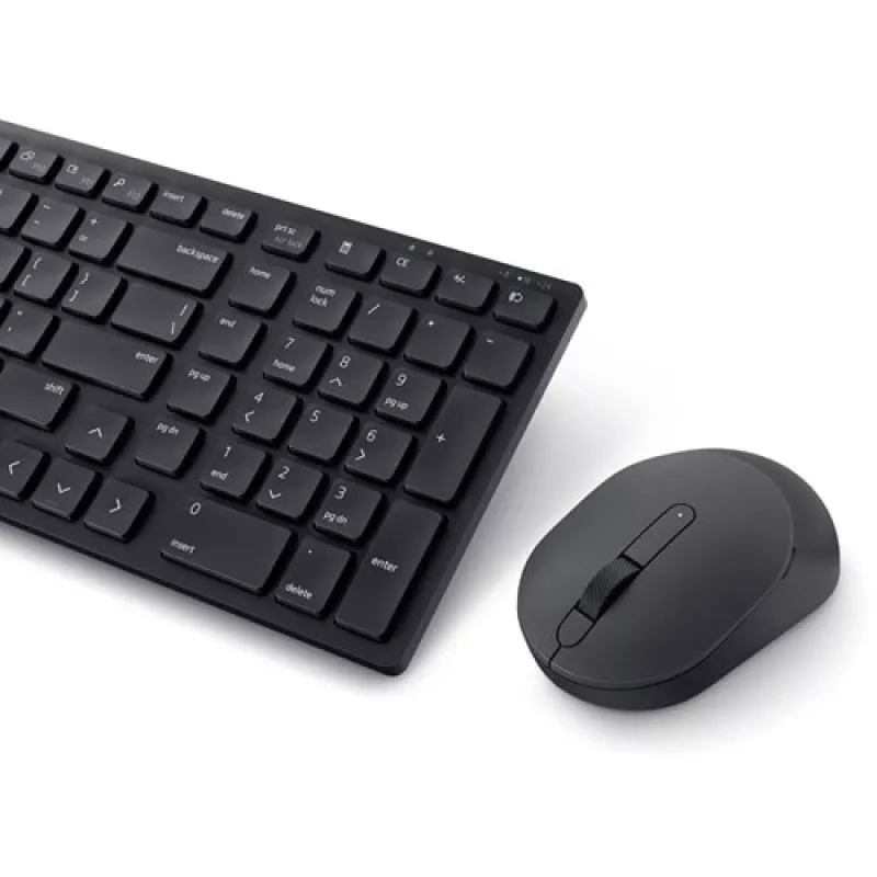 DELL Pro Compact Silent klawiatura and mysz - KM555 - Pan-Nordic (QWERTY)