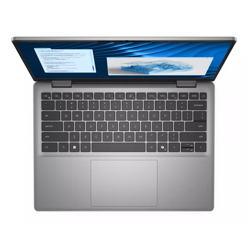 DELL Latitude 5455 Copilot+ PC Snapdragon X1P-42-100 Laptop 35.6 cm (14 cali) Full HD+ 16 GB LPDDR5x-SDRAM 512 GB SSD Wi-Fi 7 (802.11be) Windows 11 Pro Nordic szary
