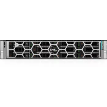 Serwer DELL R570 960 GB Rack (2U) Intel Xeon 6 6507P 3,5 GHz 32 GB DDR5-SDRAM 1100 W