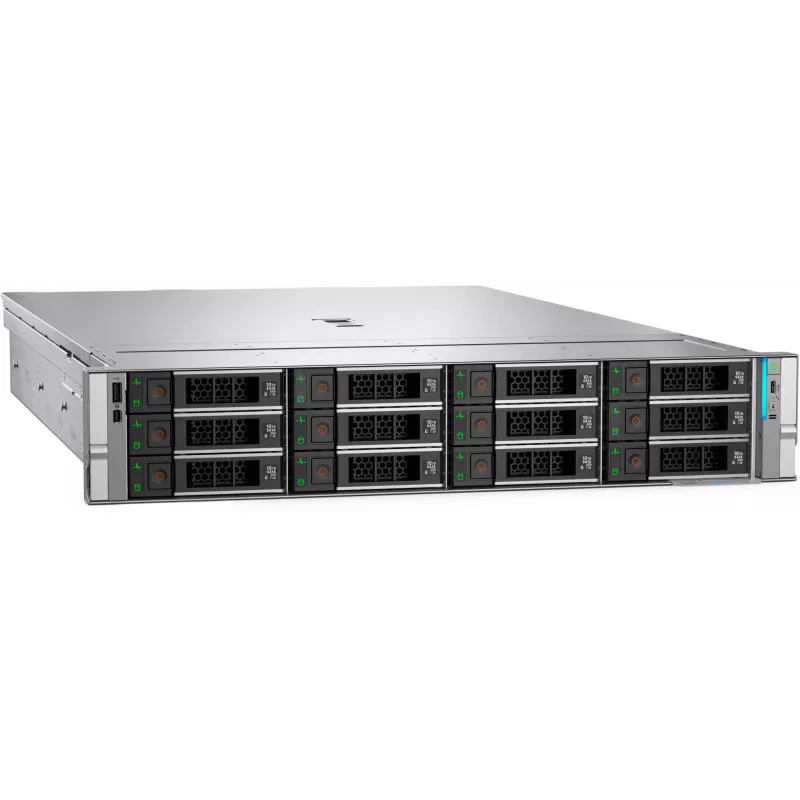 Serwer DELL R570 960 GB Rack (2U) Intel Xeon 6 6507P 3,5 GHz 32 GB DDR5-SDRAM 1100 W