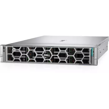 Serwer DELL R570 1,92 TB Rack (2U) Intel Xeon 6 6517P 3,2 GHz 32 GB DDR5-SDRAM 1100 W