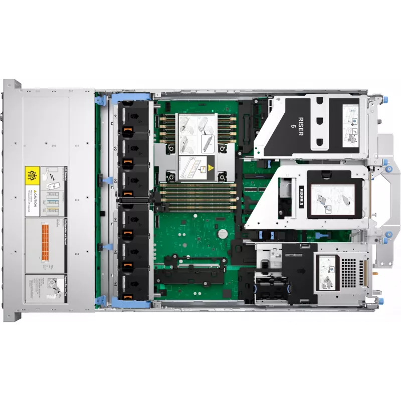 Serwer DELL R570 1,92 TB Rack (2U) Intel Xeon 6 6517P 3,2 GHz 32 GB DDR5-SDRAM 1100 W
