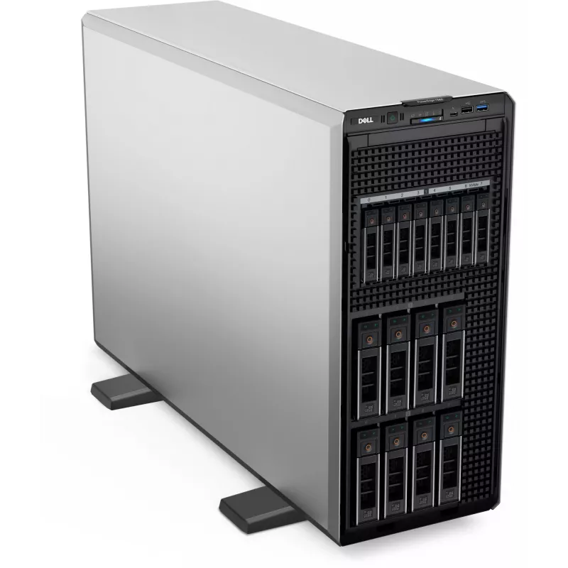 Serwer DELL PowerEdge T560 480 GB Tower (4.5U) Intel Xeon srebrny 4510 2.4 GHz 32 GB DDR5-SDRAM 1100 W