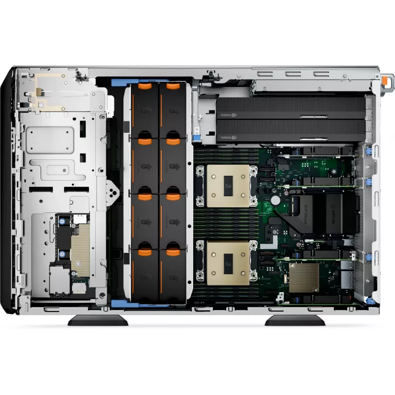 DELL PowerEdge T560 serwer 960 GB Tower (4.5U) Intel Xeon srebrny 4514Y 2 GHz 64 GB DDR5-SDRAM 1100 W