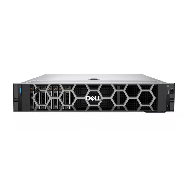 Serwer DELL PowerEdge R760XS 480 GB Szafa (2U) Intel Xeon srebrny 4510 2.4 GHz 32 GB DDR5-SDRAM 1100 W