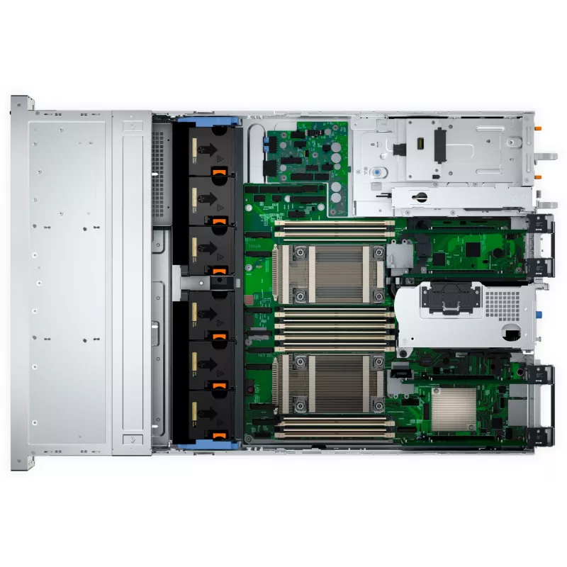 Serwer DELL PowerEdge R760XS 480 GB Szafa (2U) Intel Xeon srebrny 4510 2.4 GHz 32 GB DDR5-SDRAM 1100 W
