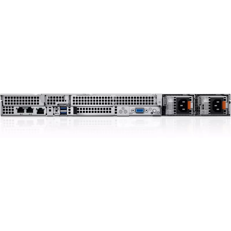 Serwer DELL PowerEdge R660XS 480 GB Rack (1U) Intel Xeon srebrny 4510 2.4 GHz 32 GB DDR5-SDRAM 1100 W