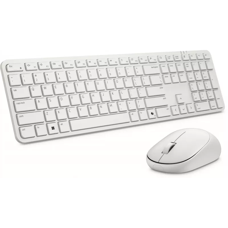 DELL Pro 5 KM526 klawiatura z myszą Home/Office RF Wireless QWERTY US International biała