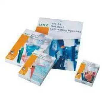 Leitz iLAM Premium Glossy A3 Laminating Pouches, 125 mikronów, opakowanie 100 szt.
