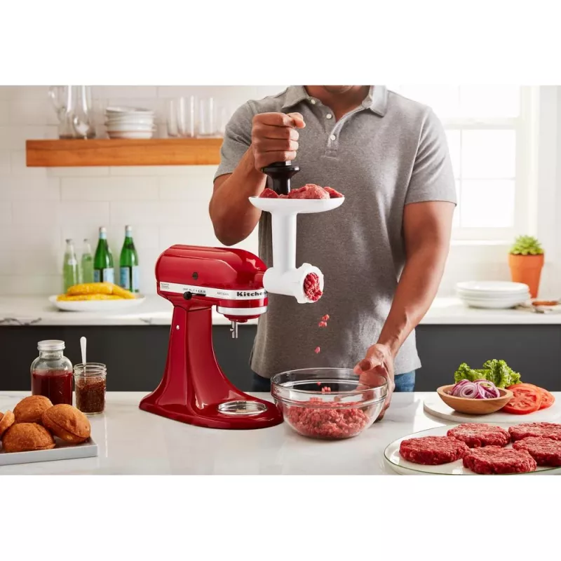 Przystawka KitchenAid 5KSMFGA do miksera/robota kuchennego – maszynka do mielenia