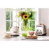 KitchenAid 5KEK1222EAC czajnik elektryczny 1,25 L 2200 W czarny, kremowy, stal nierdzewna