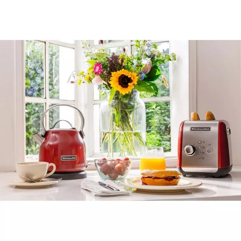 KitchenAid 5KMT221EER 7 2 kromki 1100 W Czerwony, Stal nierdzewna