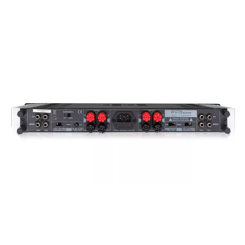 Biamp Commercial Audio CHAMP-4 4.0 kanałów Czarny przeznaczony na występy/scenę