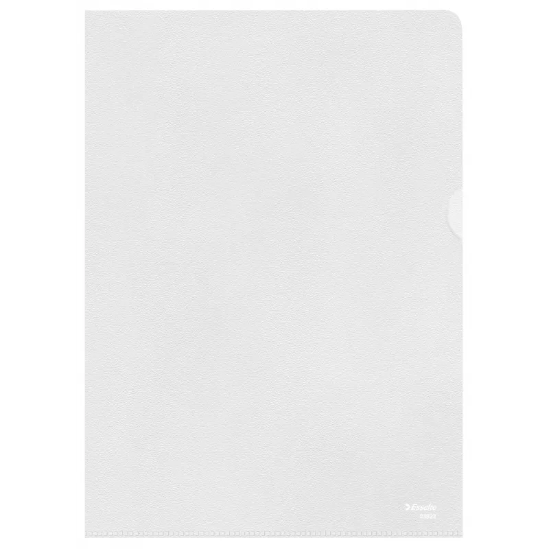 Esselte Folder 120my A4, A4, Polichlorek winylu (PVC), Przezroczysty, 220 mm, 307 mm, 1 mm