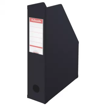 Esselte Magazine File Vivida A4/70mm, Czarny, Polichlorek winylu (PVC), A4, 270 g