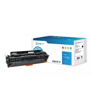 Kaseta z tonerem CoreParts QI-HP1025B 1 szt. kompatybilna czarna