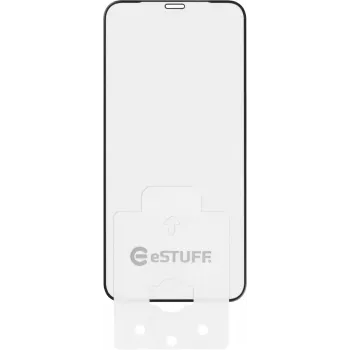 eSTUFF Apple iPhone 12/12 Pro 10 szt. czarny Full Cover Glass