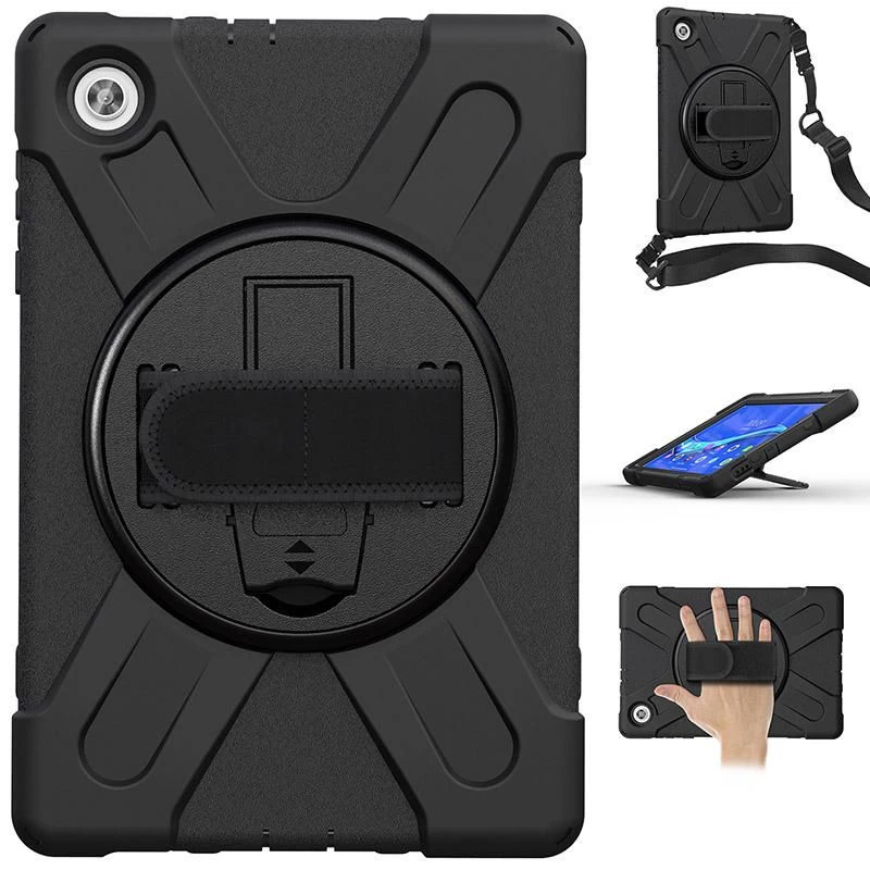 eSTUFF AUSTIN Defender etui na Lenovo TAB M10 FHD Plus - czarne
