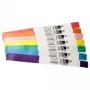 Zebra Z-Band UltraSoft fioletowa, biała Opaska szpitalna