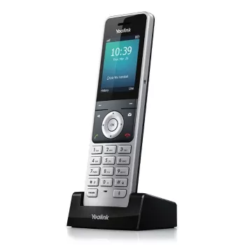 Yealink W56H Bezprzewodowa słuchawka telefoniczna DECT Identyfikacja numeru dzwoniącego Czarny