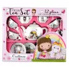 Barbo Toys Lillie i Ellie, Zestaw naczyń do zabawy, 3 lat(a), Różowy