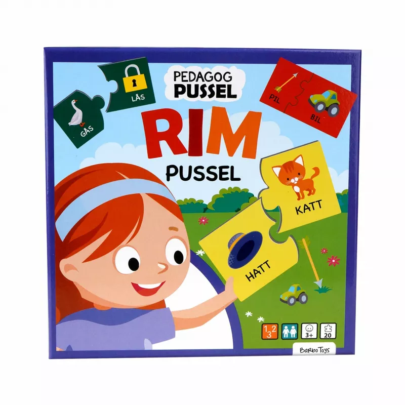Barbo Toys Puzzle Pedagogue Gra planszowa