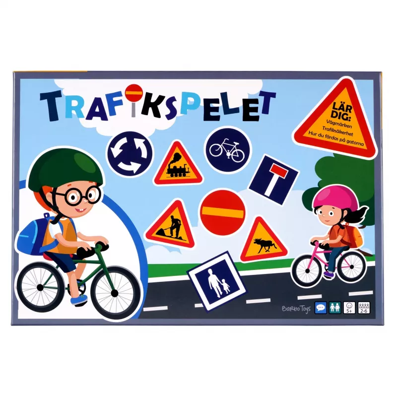 Barbo Toys Traffic Game Gra planszowa Nauka
