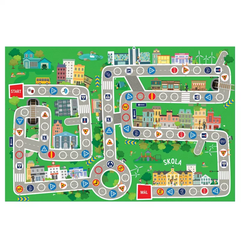Barbo Toys Traffic Game Gra planszowa Nauka