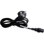 Kabel zasilający HP 8121-0739 czarny 1,9 m złącze C13
