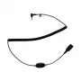 Jabra QD na 3,5 mm do Push-to-Talk, kabel, czarny