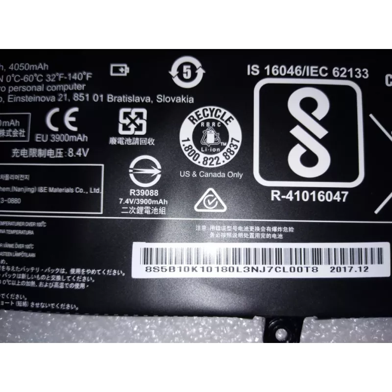 Lenovo 5B10K10180 część zamienna do laptopa Bateria