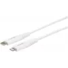 Kabel lightning eSTUFF ES602101 1 m biały