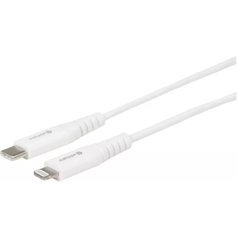 Kabel lightning eSTUFF ES602101 1 m biały