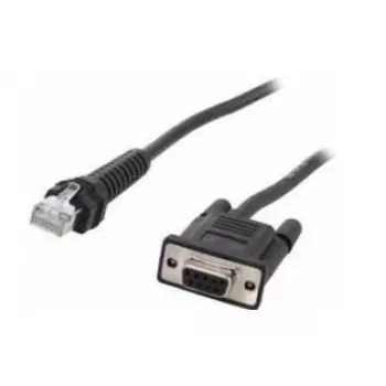 Kabel szeregowy Zebra CBA-RF5-S07ZAR Czarny 0,82296 m DB-9 RJ-45