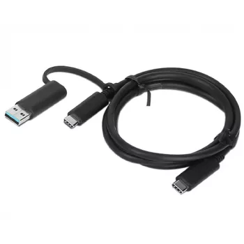 Lenovo 03X7470 kabel USB 1 m USB A/USB C USB C Czarny