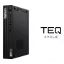 Teqcycle Lenovo ThinkCentre M80q Intel® Core™ i5 i5-10500T 16 GB DDR4-SDRAM 256 GB SSD Windows 11 Pro Mini PC Czarny