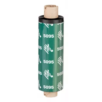Taśma termotransferowa Zebra 5095 High Performance Resin 74 m czarna