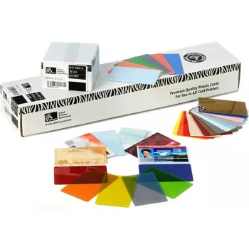 Wizytówka Zebra Premier Colour PVC 104523-135