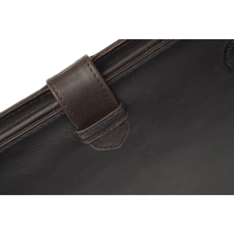 Etui folio do tabletu d bramante Hunter Dark dla iPada 2, skóra, 24,6 cm (9,7 cala)