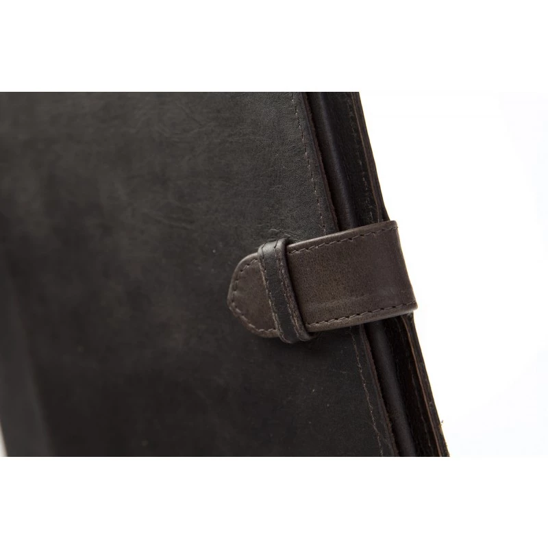 Etui folio do tabletu d bramante Hunter Dark dla iPada 2, skóra, 24,6 cm (9,7 cala)