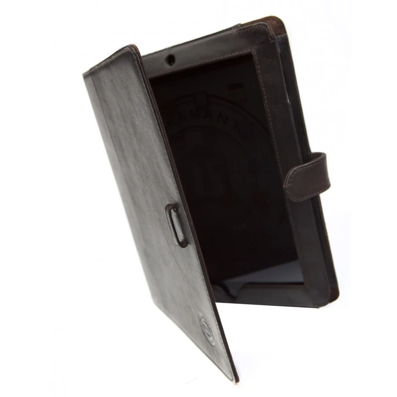 Etui folio do tabletu d bramante Hunter Dark dla iPada 2, skóra, 24,6 cm (9,7 cala)