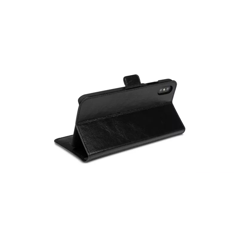 Etui Folio dbramante1928 iPhone Xs Max czarne ze stojakiem biurkowym