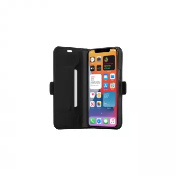 Etui z kieszonką na karty dbramante1928 Copenhagen cienki iPhone 12 Pro Max 6.7 cala czarne